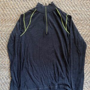 Men's Smartwool 1/4 zip Merino Wool Sweater